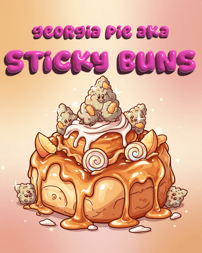 Georgia Pie aka Sticky Buns Illustration – Genetik & Wuchsform