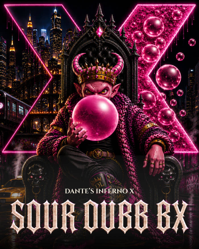 Covermotiv von Dante’s Inferno × Sour Dubb BX bei SEEDPOPPERS
