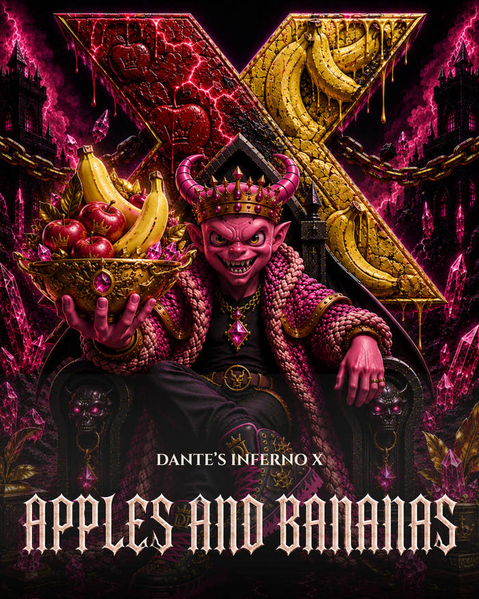 Covermotiv von Dante’s Inferno × Apples & Bananas bei SEEDPOPPERS