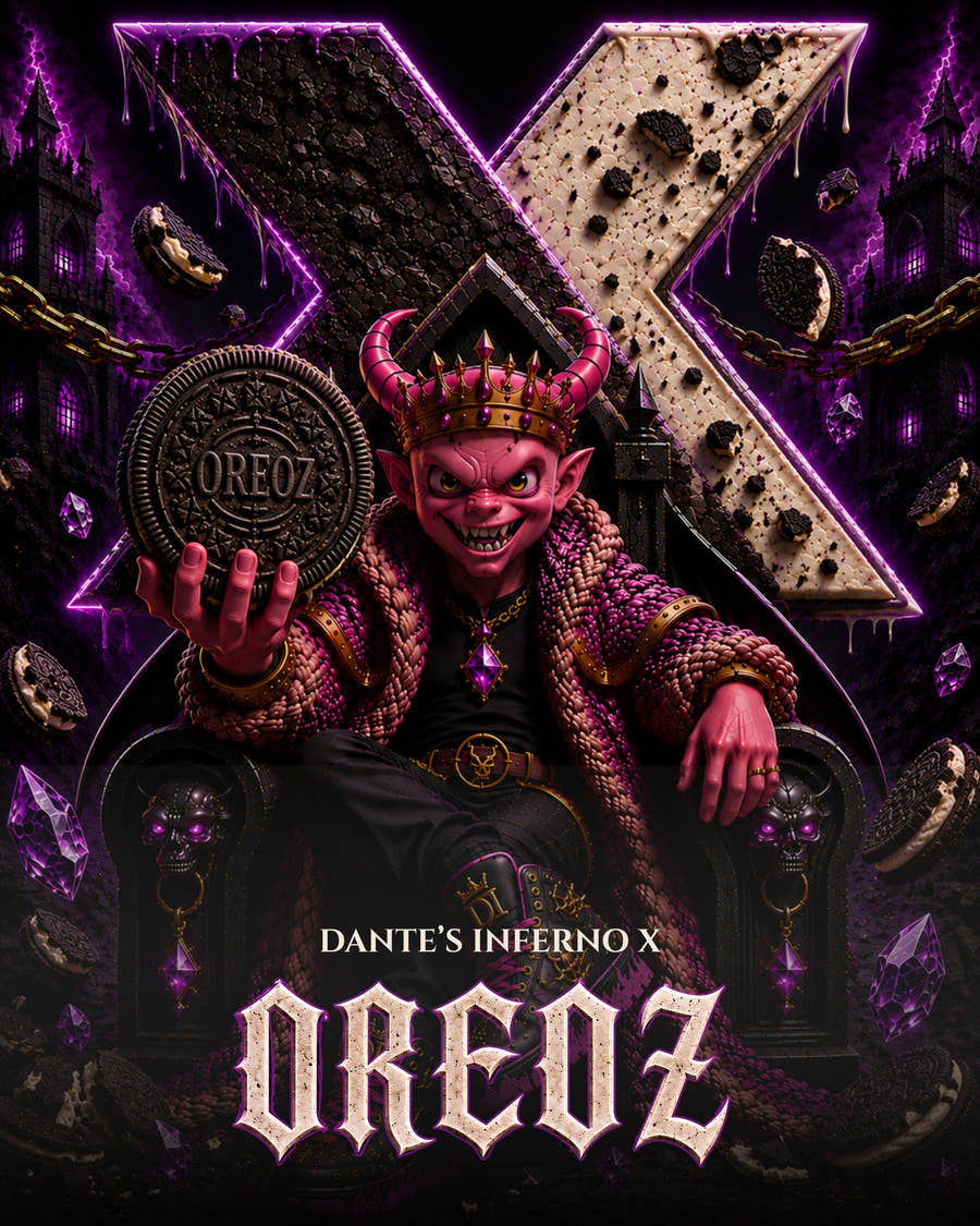 Covermotiv von Dante’s Inferno × Oreoz bei SEEDPOPPERS