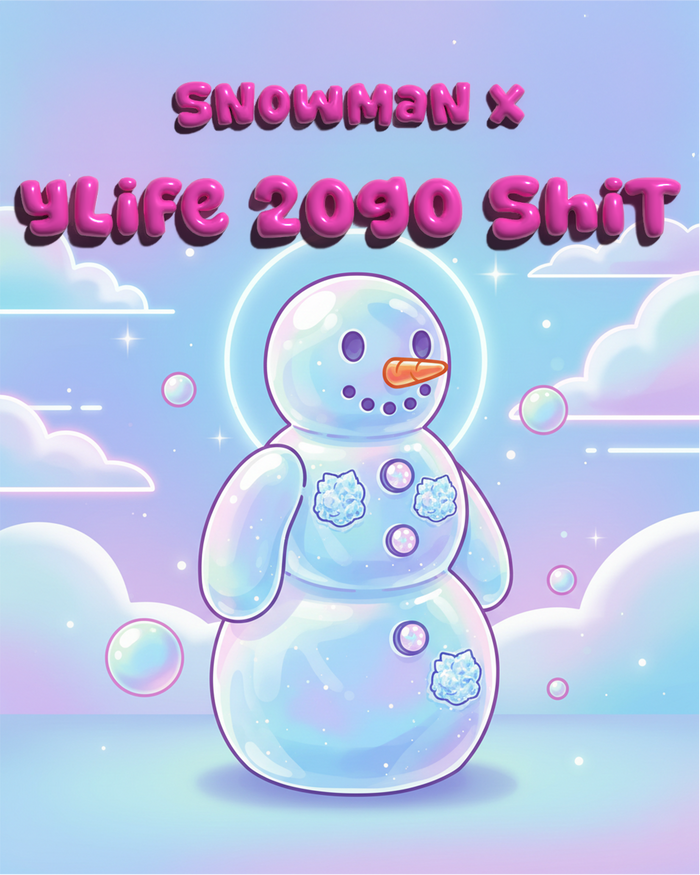 Snowman x YLife (2090) Illustration  - SEEDPOPPERS