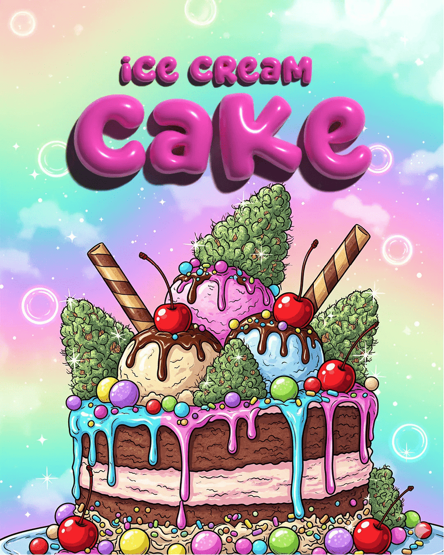 Ice Cream Cake Illustration – Genetik & Wuchsform