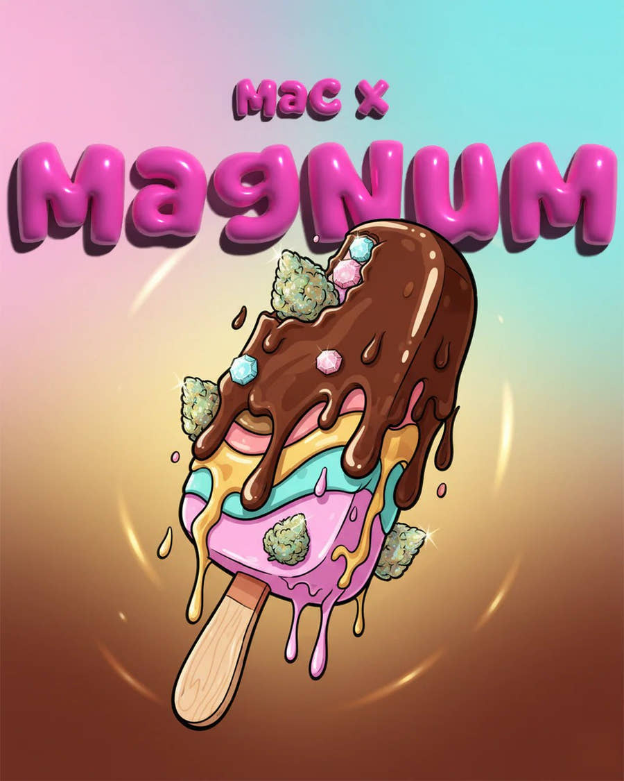 MAC x Magnum Auto Illustration – Genetik & Wuchsform