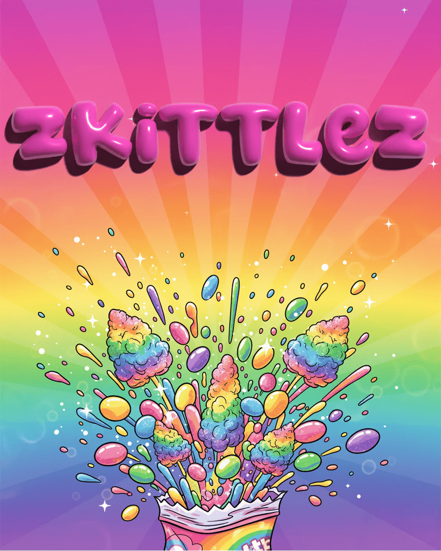 Zkittlez Auto Illustration – Genetik & Wuchsform